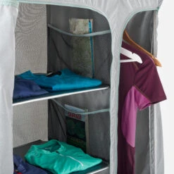 Quechua Large Folding And Compact Camping Wardrobe -Camp Haven Sales k0033eb9be8ee892762ffe844cb1c71c7