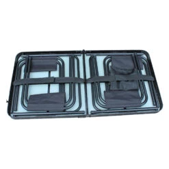 Capri Picnic Table And Stool Set Alu -Camp Haven Sales k0128c4f80574acf3e8e58131899c40c5