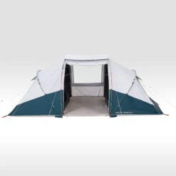 Quechua 4 Man Blackout Tent With Poles - Arpenaz 4.2 F&B -Camp Haven Sales k06322041baaba6e515b737e21369507a