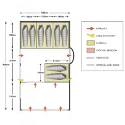 AirTek 8 Pro Inflatable Tent -Camp Haven Sales k1a170c15dd190c1c944a8b14083c63c0