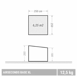Quechua Air Base Seconds XL Flysheet -Camp Haven Sales k38573f730521731d26c9ee132ae3de67
