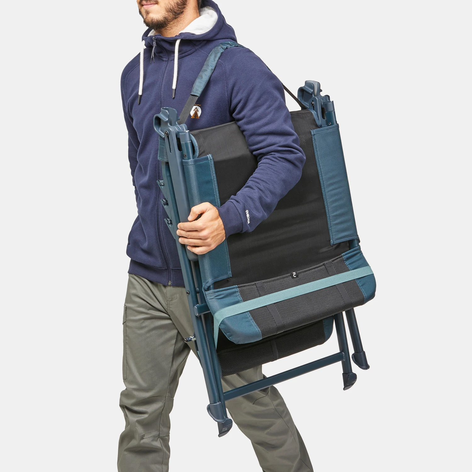 Quechua Multi-position Comfortable Camping Armchair 8 Quechua Multi-position Comfortable Camping Armchair - Image 8