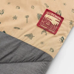 Quechua Camping Sleeping Bag Arpenaz 10° Cotton Double -Camp Haven Sales k5ac476416b0447a364e8158207d0e26a