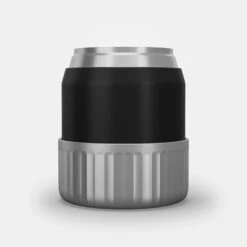 Quechua Stainless Steel Isothermal Food Box For Hiking MH500 0.8 L With Bowl Black -Camp Haven Sales k5b0d2f31ed6fcb5d166d12e8d0a44d7c