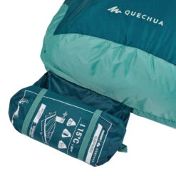 Quechua 2-in-1 Sleeping Bag And Sleeping Bed -Camp Haven Sales k61ec57435b287542a36c8931c447cbf2