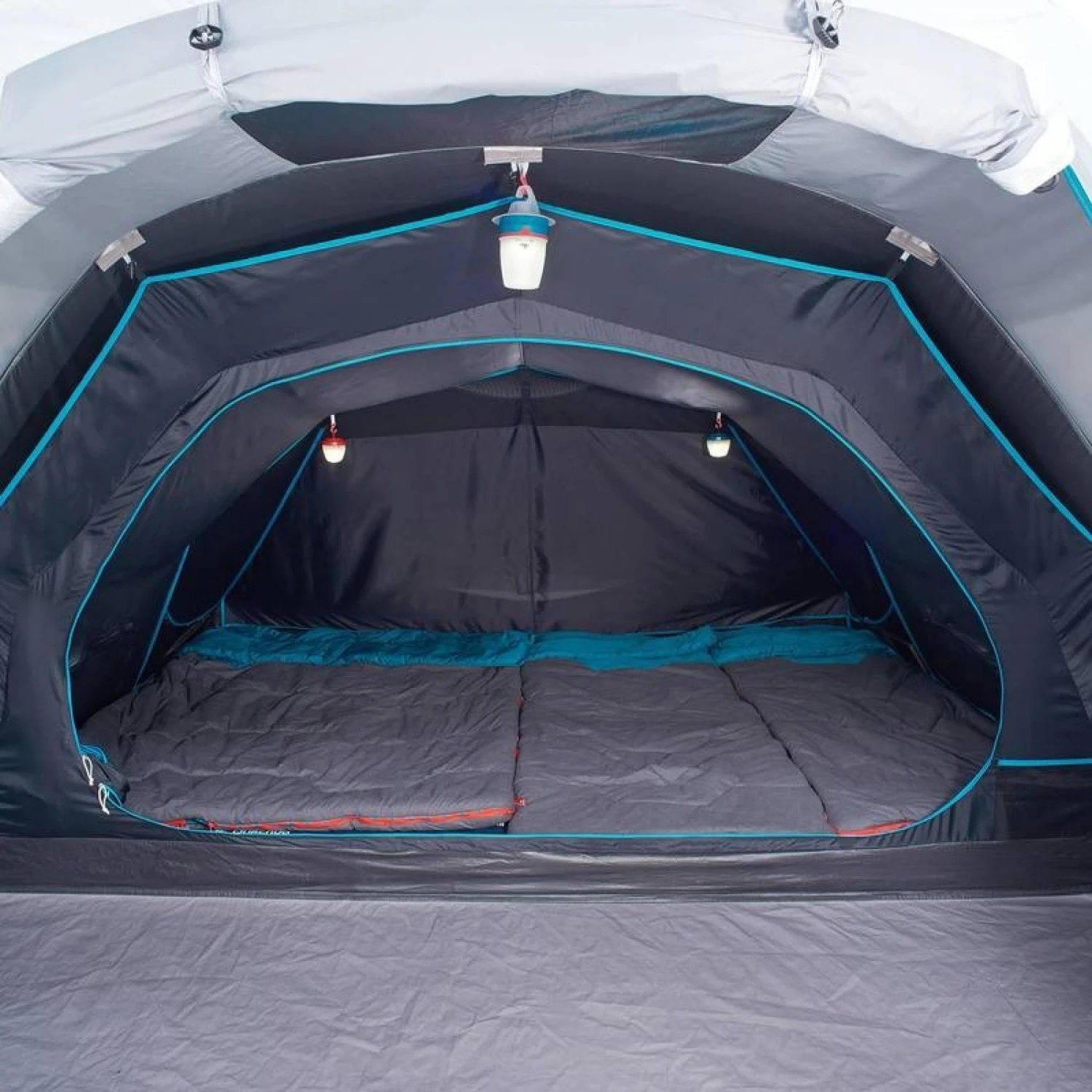 Quechua Air Seconds 4.2 XL FB Tent Room And Groundsheet 1 Quechua Air Seconds 4.2 XL FB Tent Room And Groundsheet