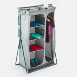 Quechua Large Folding And Compact Camping Wardrobe -Camp Haven Sales k6f2be77a6dee27f5a5f50d4ca259cc60
