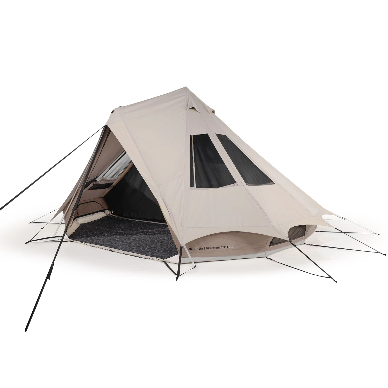 Quechua 5 Man Teepee Tent 1 Quechua 5 Man Teepee Tent