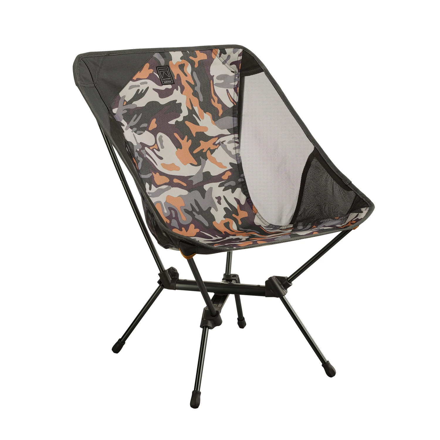Quechua LOW FOLDING CAMPING CHAIR MH500 CAMO 1 Quechua LOW FOLDING CAMPING CHAIR MH500 CAMO