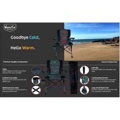 Vanilla Leisure Vesuvius Folding Heated Camping Chair + FREE Power Bank -Camp Haven Sales k7c469b81bb96ee71d00974366c9ab7bf