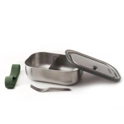 Black+Blum Stainless Steel Lunch Box Olive -Camp Haven Sales k84e291061cc9a555702ec514a0cade00