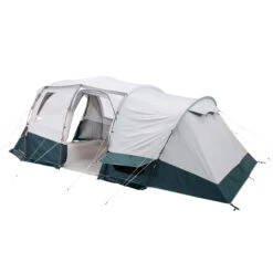 Quechua 6 Man Blackout Tent With Poles - Arpenaz 6.3 F&B -Camp Haven Sales k84e91e2d8ed009c6c116cd159da99a96