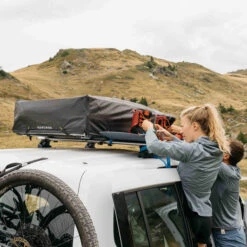 Quechua INFLATABLE ROOF TENT MH900 FRESH & BLACK 2 PERSON -Camp Haven Sales k8b61285b0f08a326abaefff045d25467