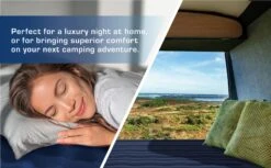 Single Comfort Plus Air Bed – Navy/White -Camp Haven Sales k8cc5021531f70013326385ea51de4e2f