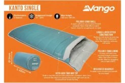 Vango Kanto Single Sleeping Bag -Camp Haven Sales k9289bc30480f83105d01b02c2d59b99c