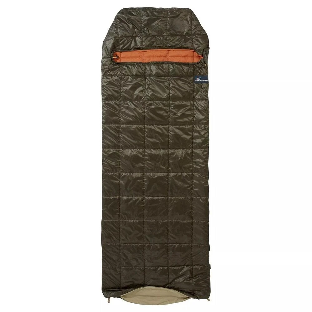 Craghoppers Eco 100 Sleeping Bag (Woodland Green/Potters Clay) 2 Craghoppers Eco 100 Sleeping Bag (Woodland Green/Potters Clay) - Image 2