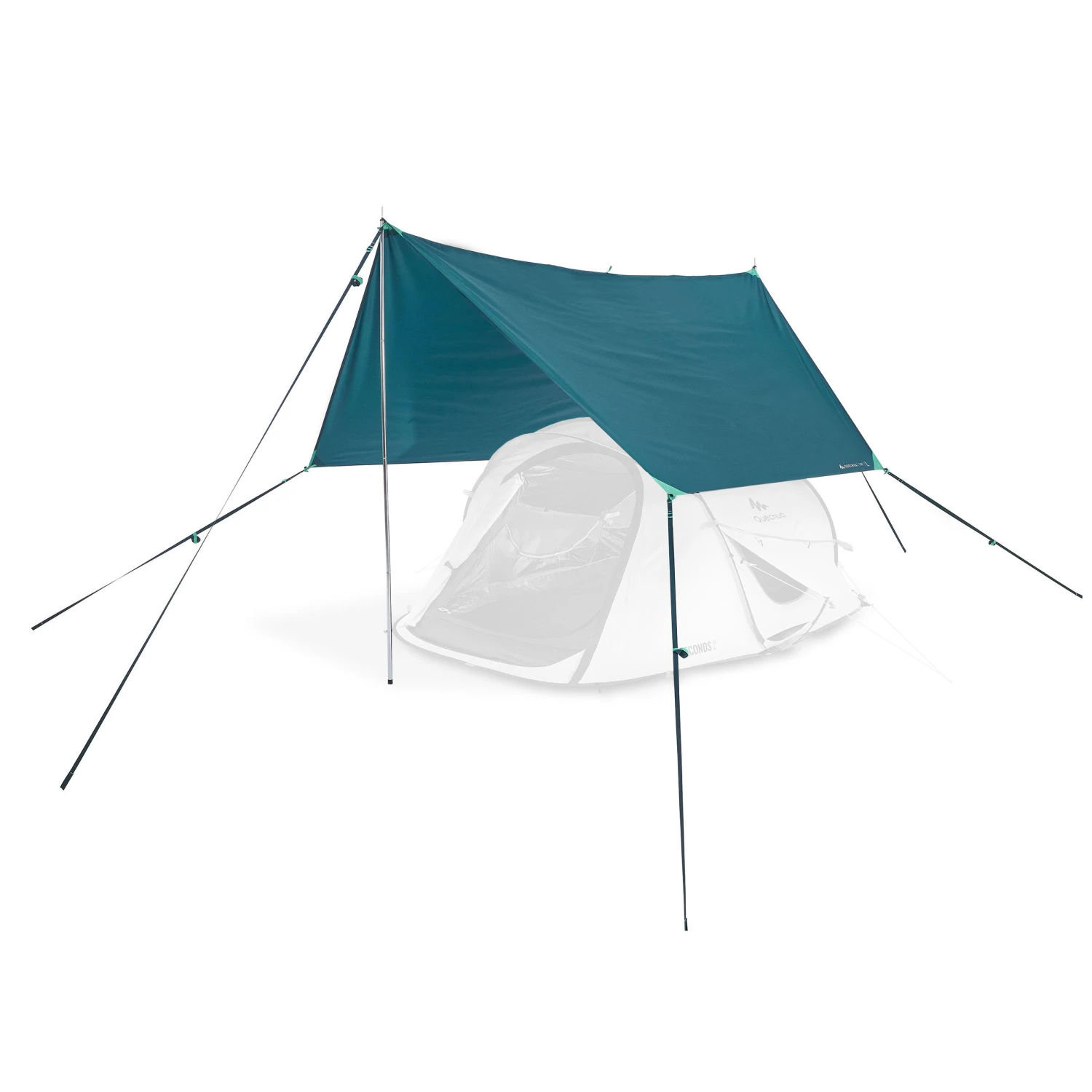 Quechua MULTIFUNCTION TARP CAMPING SHELTER 1 Quechua MULTIFUNCTION TARP CAMPING SHELTER