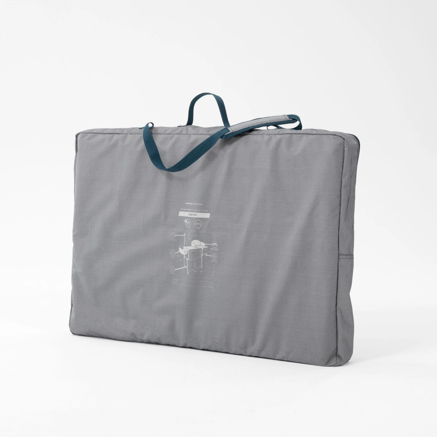 Quechua Camping Large Folding Kitchen Cabinet 3 Quechua Camping Large Folding Kitchen Cabinet - Image 3