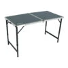 Double Alu Top Camping Table