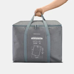 Quechua CAMPING SLEEPING BAG - ARPENAZ 0° COTTON DOUBLE -Camp Haven Sales kd004f33d3a3e96c29264f6d1c4057b21