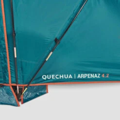 Quechua 4 Man Tent With Poles - Arpenaz 4.2 -Camp Haven Sales kd541f7633effb5dc2bf51fb9a6027cd6