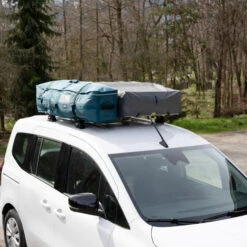 Quechua INFLATABLE ROOF TENT MH900 FRESH & BLACK 2 PERSON -Camp Haven Sales kdb0e1d93627bb26e66aaadcf838fa253