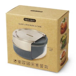 Black+Blum Glass Lunch Bowl 750ml Slate -Camp Haven Sales kdeb8d9de2e8a23dc2536d91e2ca8171c