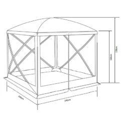 Screenhouse 4 -Camp Haven Sales ke15f183f9ef8e3fa33b6cd2d25c63417