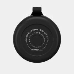 Quechua Stainless Steel Isothermal Food Box For Hiking MH500 0.5 L Black -Camp Haven Sales ke70894674a678e85666805557ef9d430