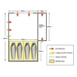 Motordome Sleeper Lite Quick Pitch 4 Man Drive Away Awning -Camp Haven Sales kfcea46424f42c86ff1c5272156bfbd60