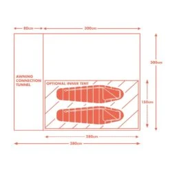 Kamper Compact Pole & Sleeve Driveaway Campervan Awning -Camp Haven Sales kff9b410ba64a3f14bc2e36987da7a64f